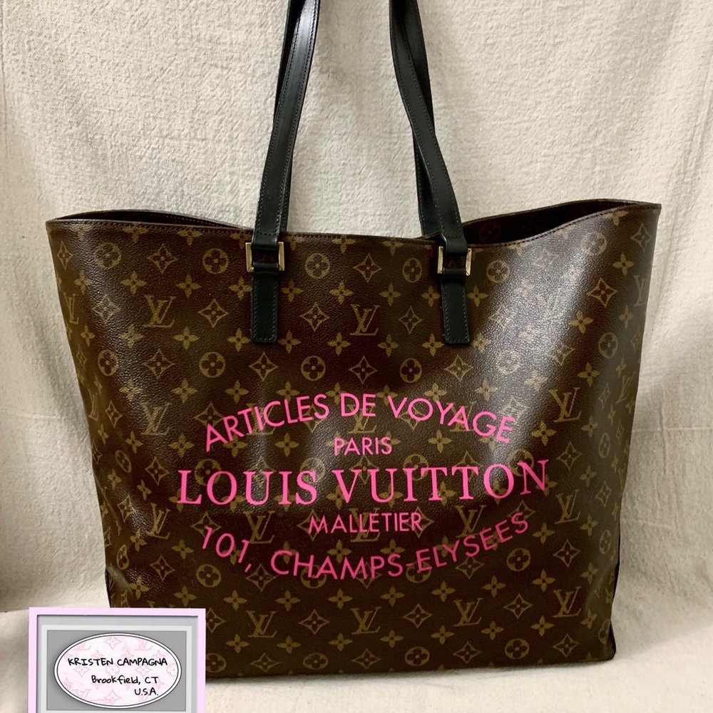 🎭SOLD🎭 UIS VUITTON Customized Cabas Alto